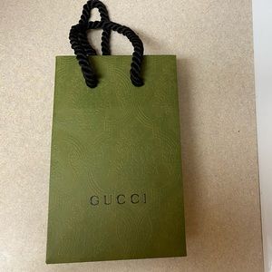 Small Gucci Gift Bag & Two .05 Gucci Perfumes